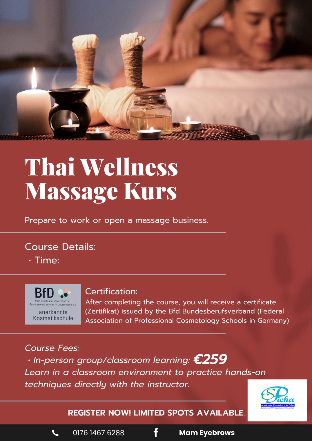 Traditionelle Thaimassage – Beispielbild
